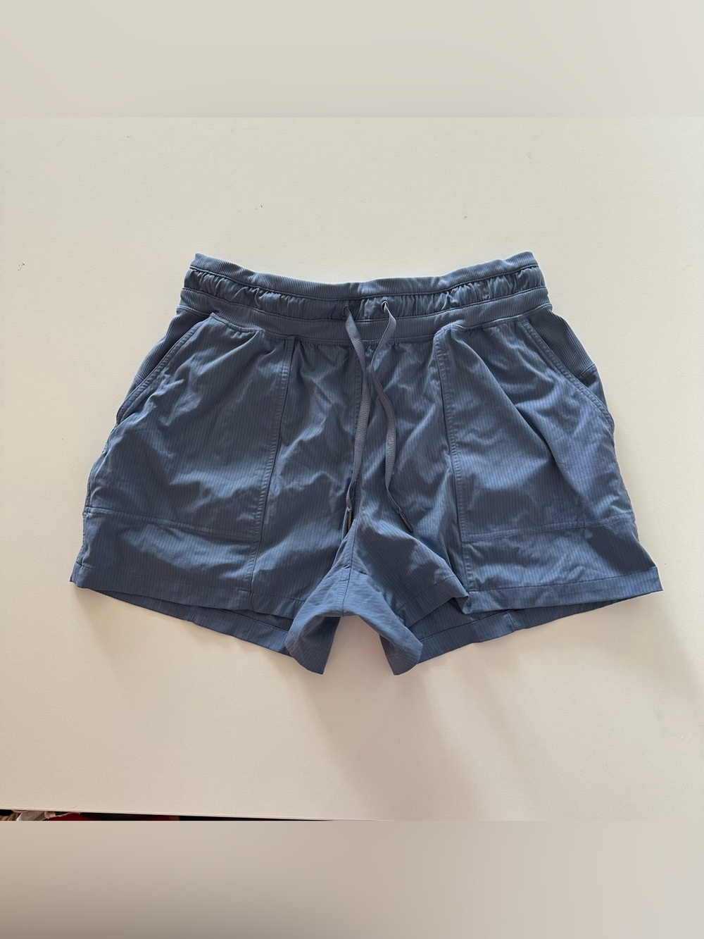 Lululemon Dance Studio High Rise Shorts 3.5” Oasis Blue Lightweight 8